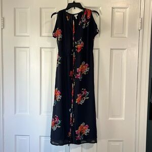Joie Button Up Midi Dress